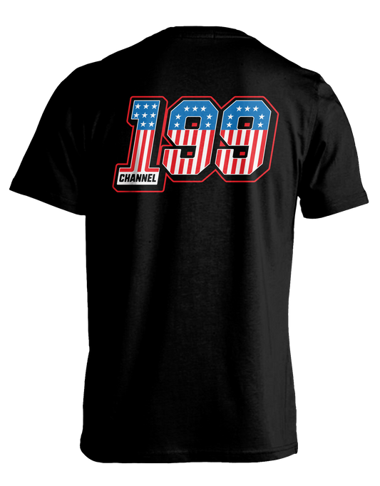 Channel 199 Black Tee